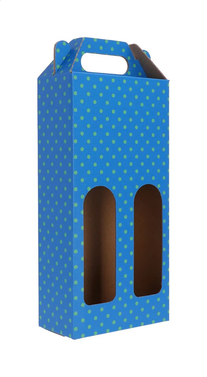 Weinkarton - CreaBox Wine D - weiß