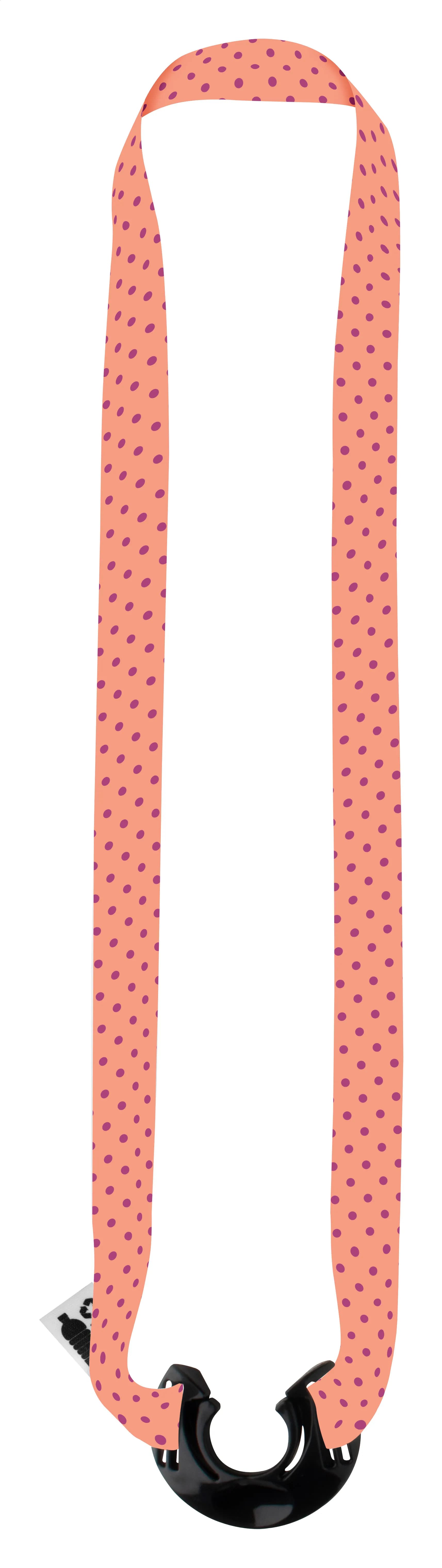 individuelles Sublimationslanyard - Subyard Fresh RPET - weiß