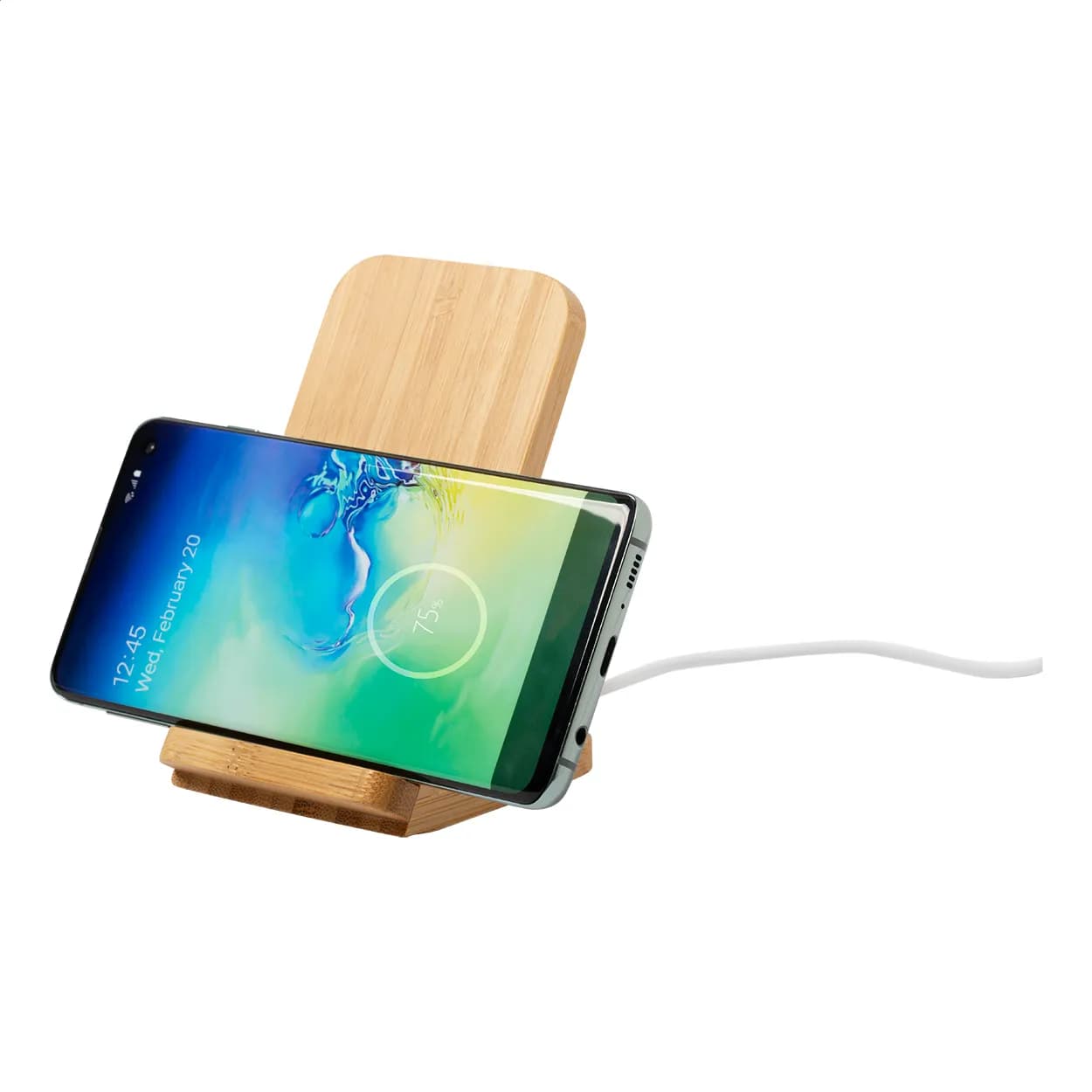 Wireless-Charger Handyhalter - Verda - natur