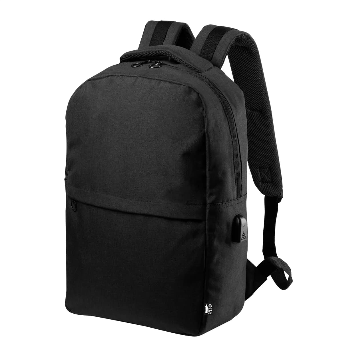 RPET Rucksack - Hershey - schwarz (-10)