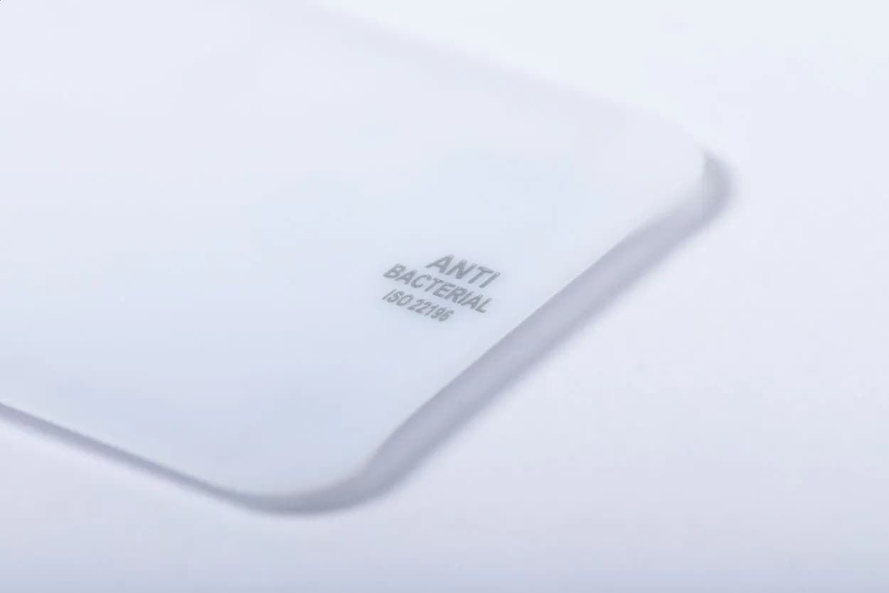 Antibakterielles Lineal - Clelin - weiß (-01)