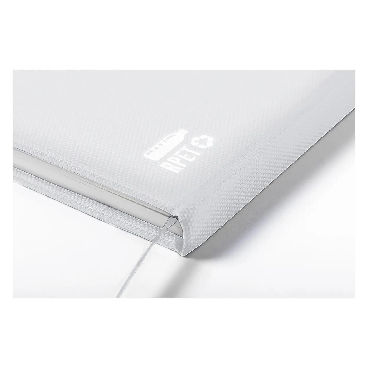 RPET-Notizbuch - Baccata - weiß (-01)