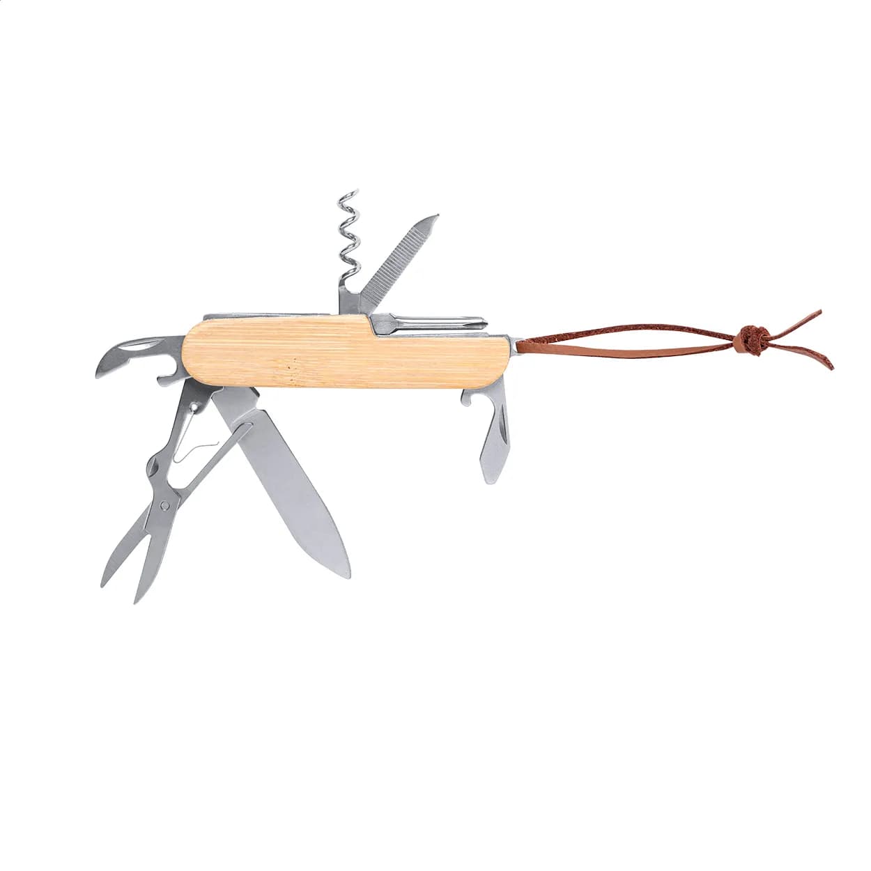 Multifunktionstaschenmesser - Hiddins - natur