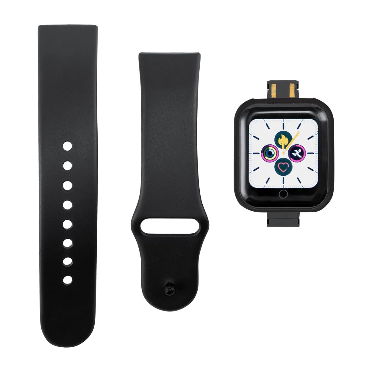 intelligente Uhr - Wristo - schwarz (-10)