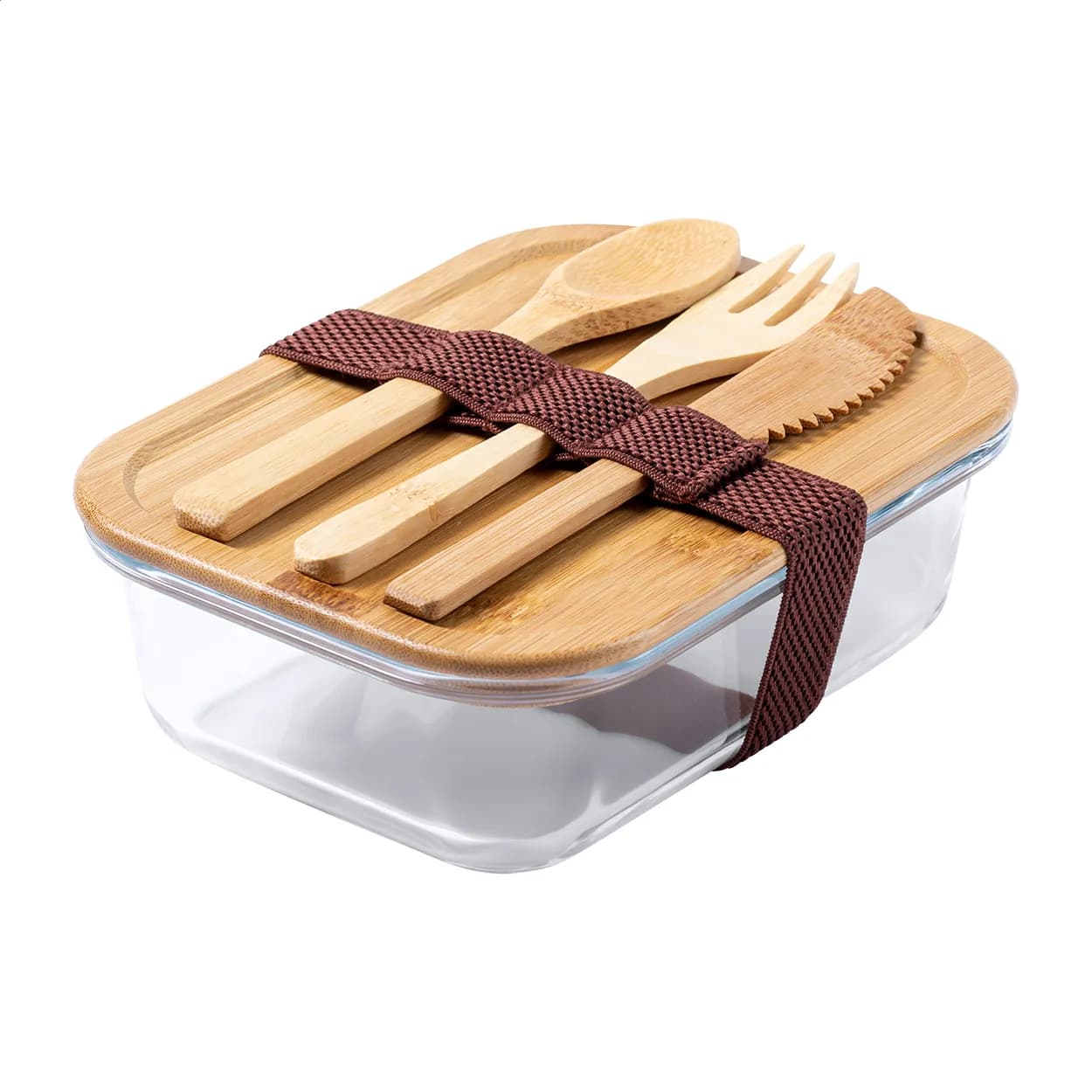 Glas-Lunchbox - Cuttata - transparent