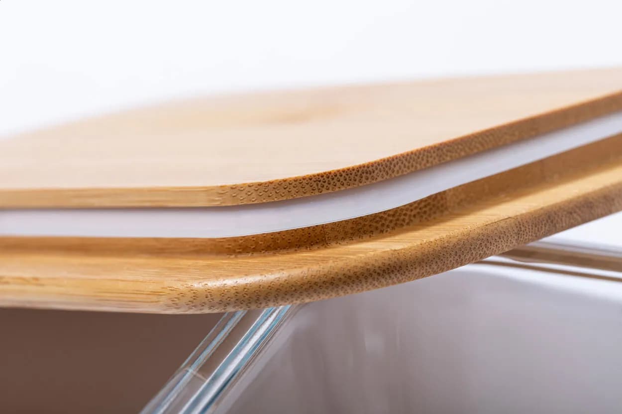 Glas-Lunchbox - Cuttata - transparent