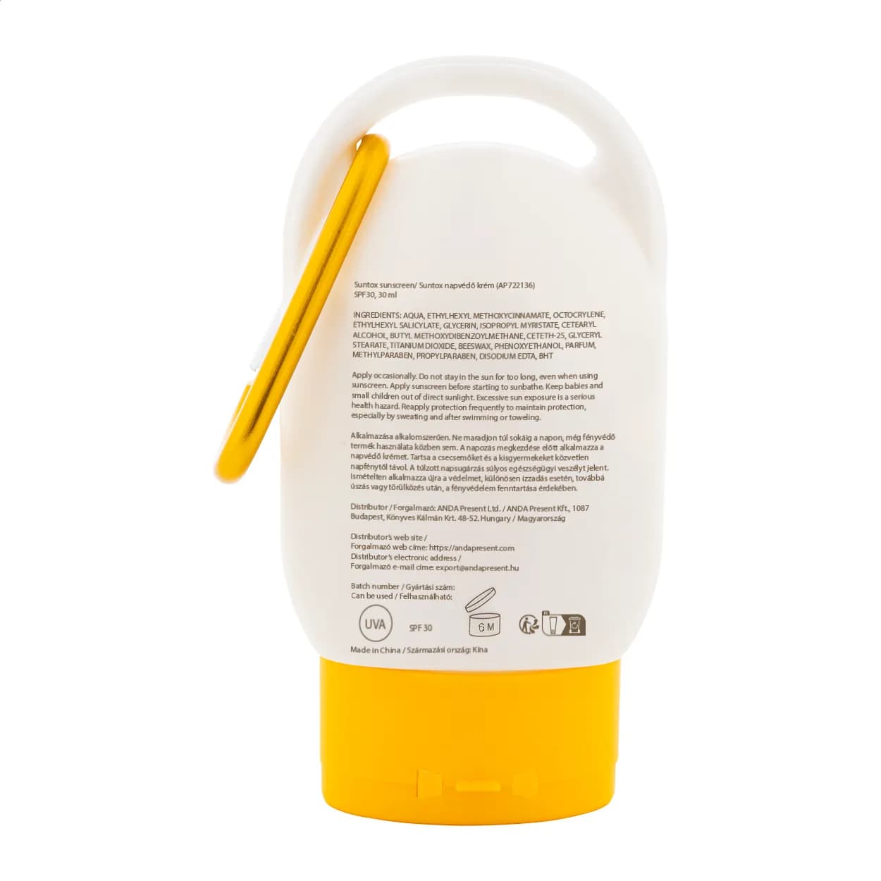 Sonnencreme - Suntox - gelb (-02)