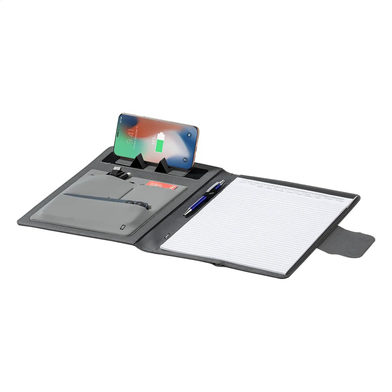 RPET-Dokumentenmappe - Gredox A4 - grau (-77)