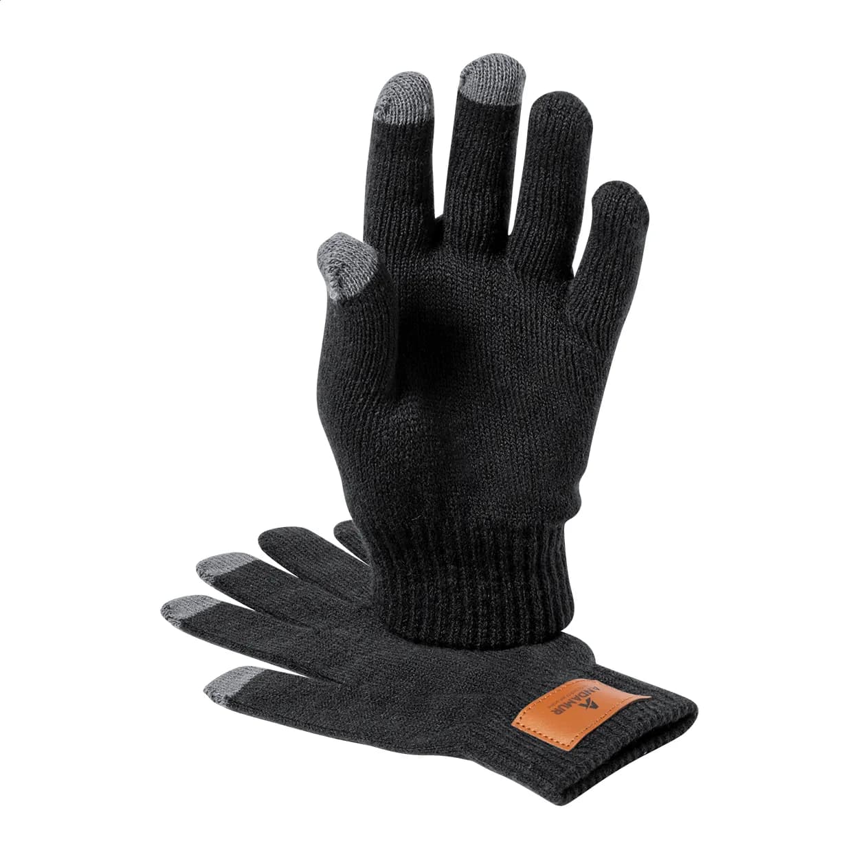 Mützen- und Handschuh-Set - Pashen - schwarz (-10)