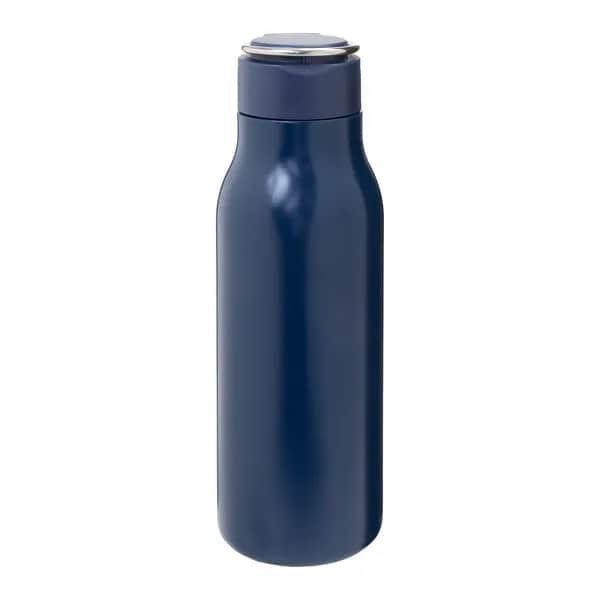 Edelstahl-Trinkflasche - Rissip - dunkelblau (-06A)