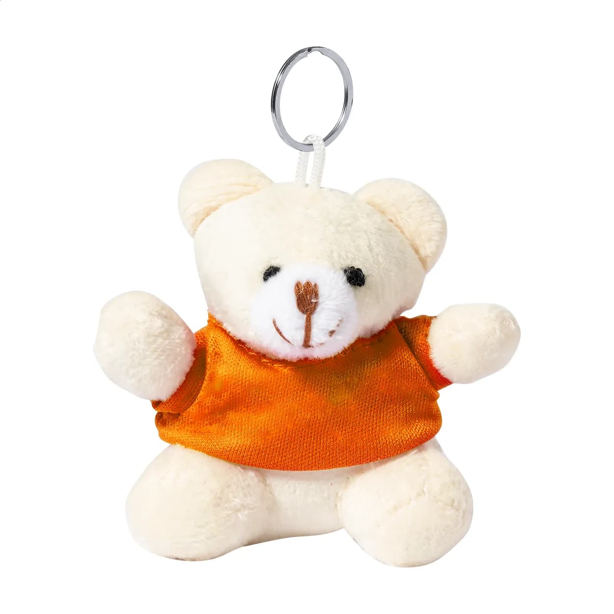 plüsch teddybär schlüsselanhänger - Keyted - orange (-03)