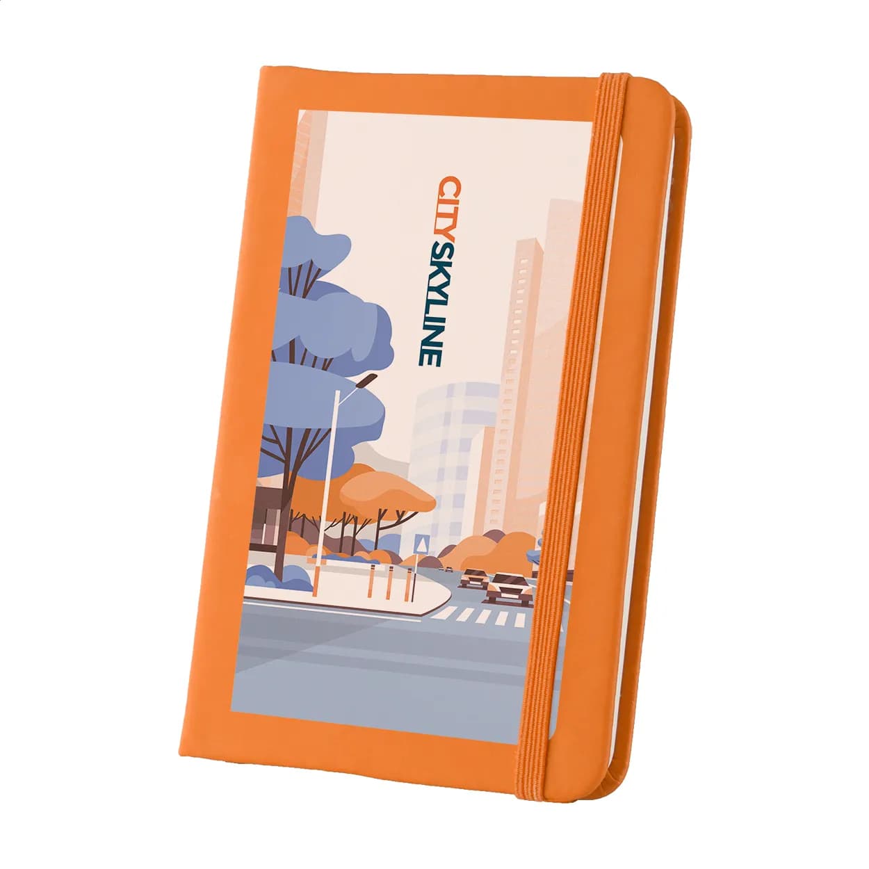 Notizbuch - Nopuk Blank A6 - orange (-03)