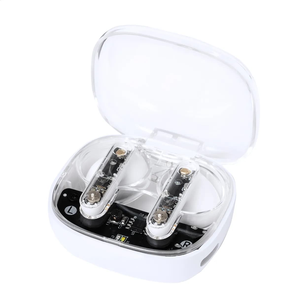 transparente kabellose Kopfhörer - Signal - weiß (-01)