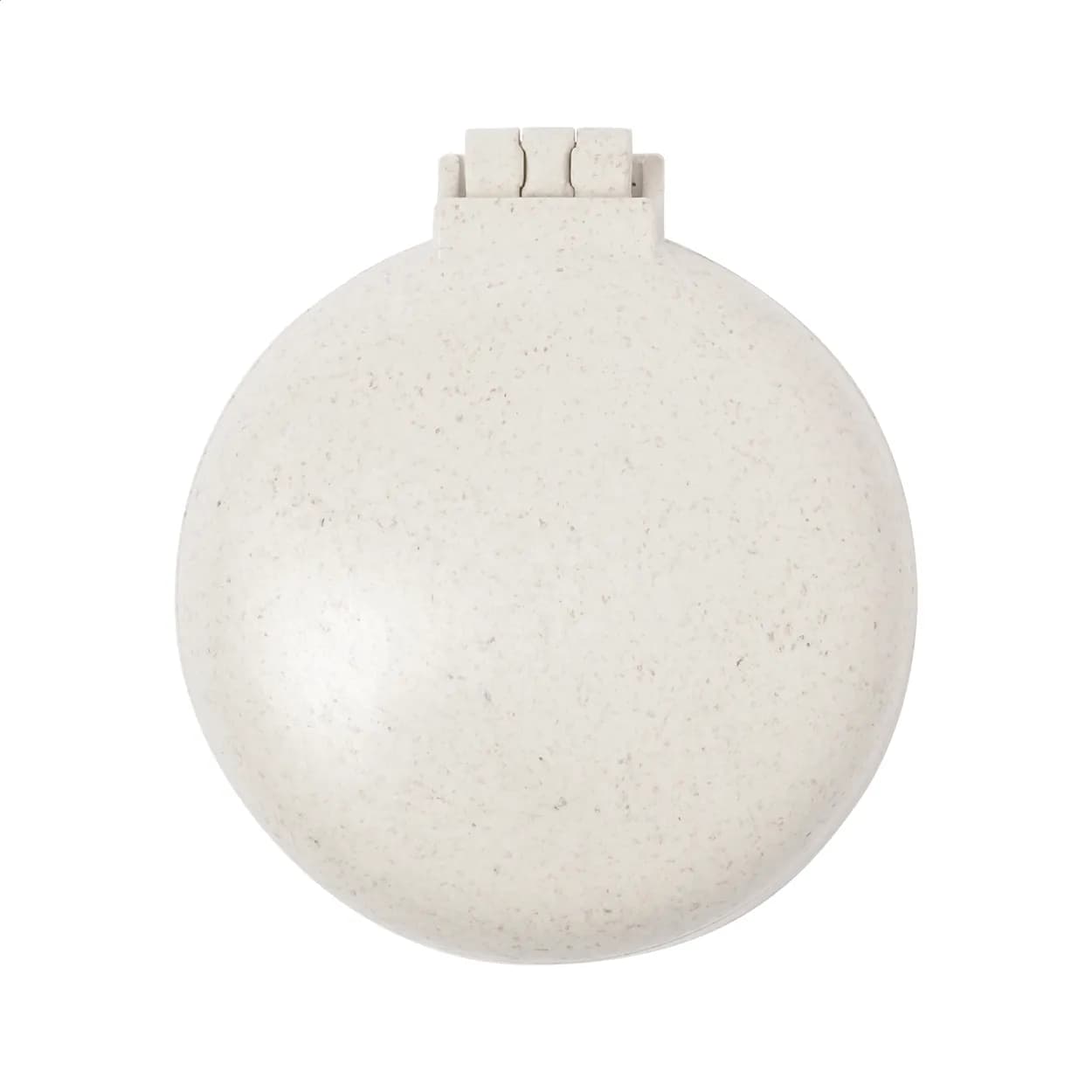 Spiegel mit Haarbürste - Webrush - natur (-00)