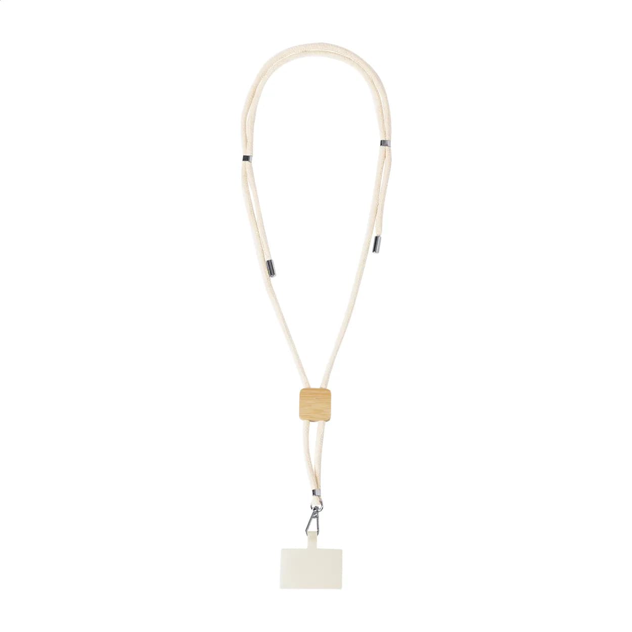 Handyhalter-Lanyard, Kreis - Cohol Neck - natur (-C)