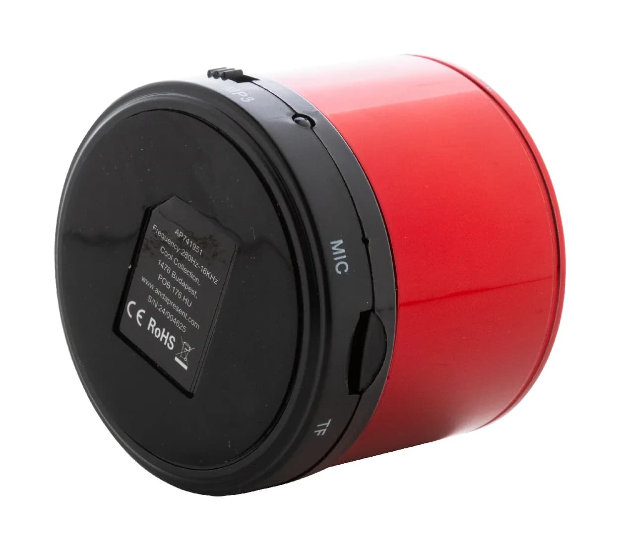 kabelloser Lautsprecher - Decibel - rot (-05)