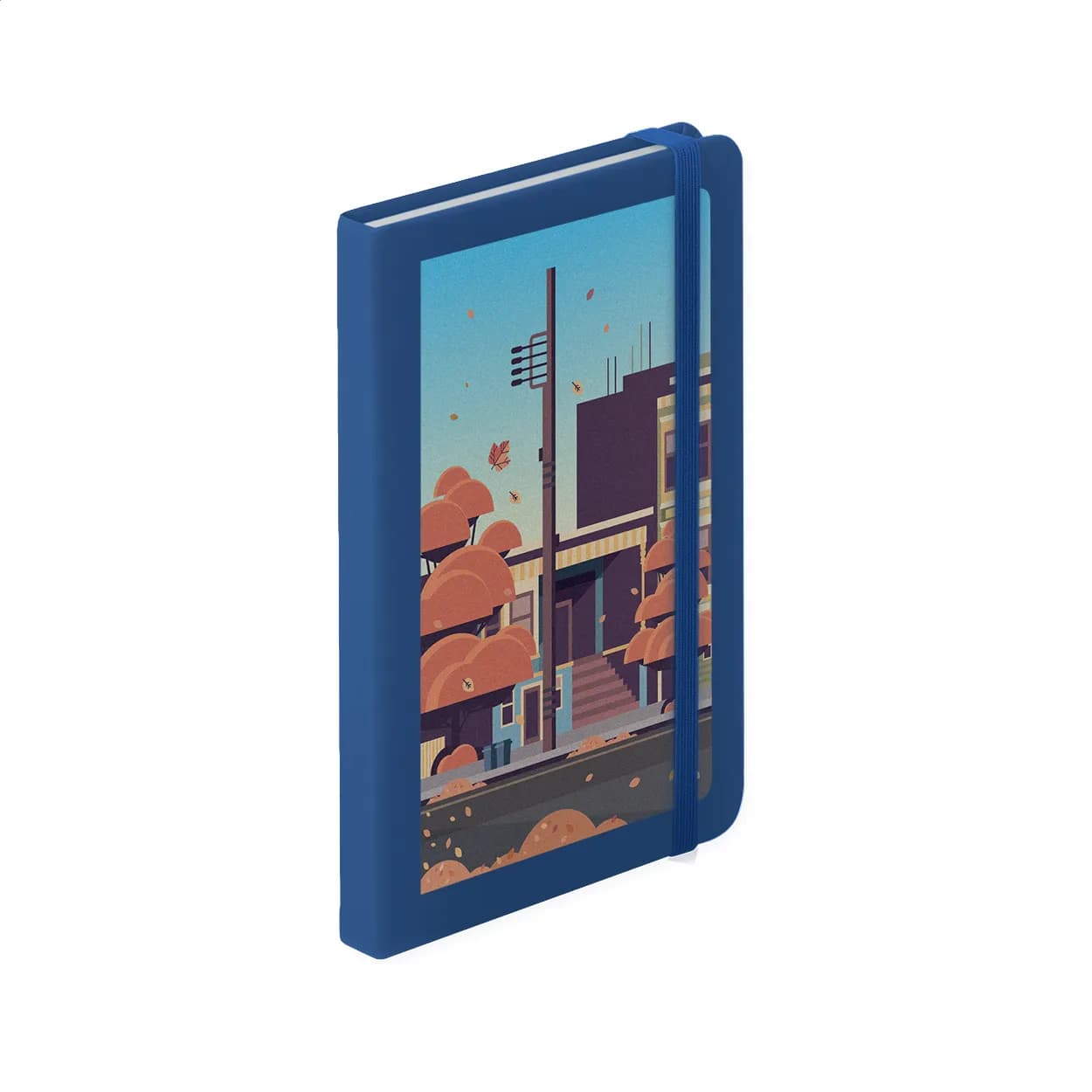 Notizbuch - Nopuk Line A5 - blau (-06)