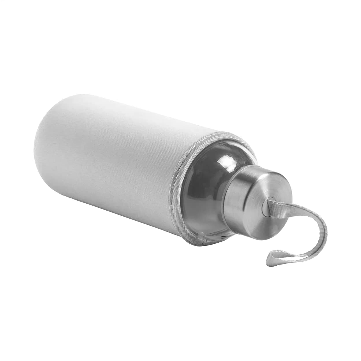 Trinkflasche - Ganga - weiß (-01)