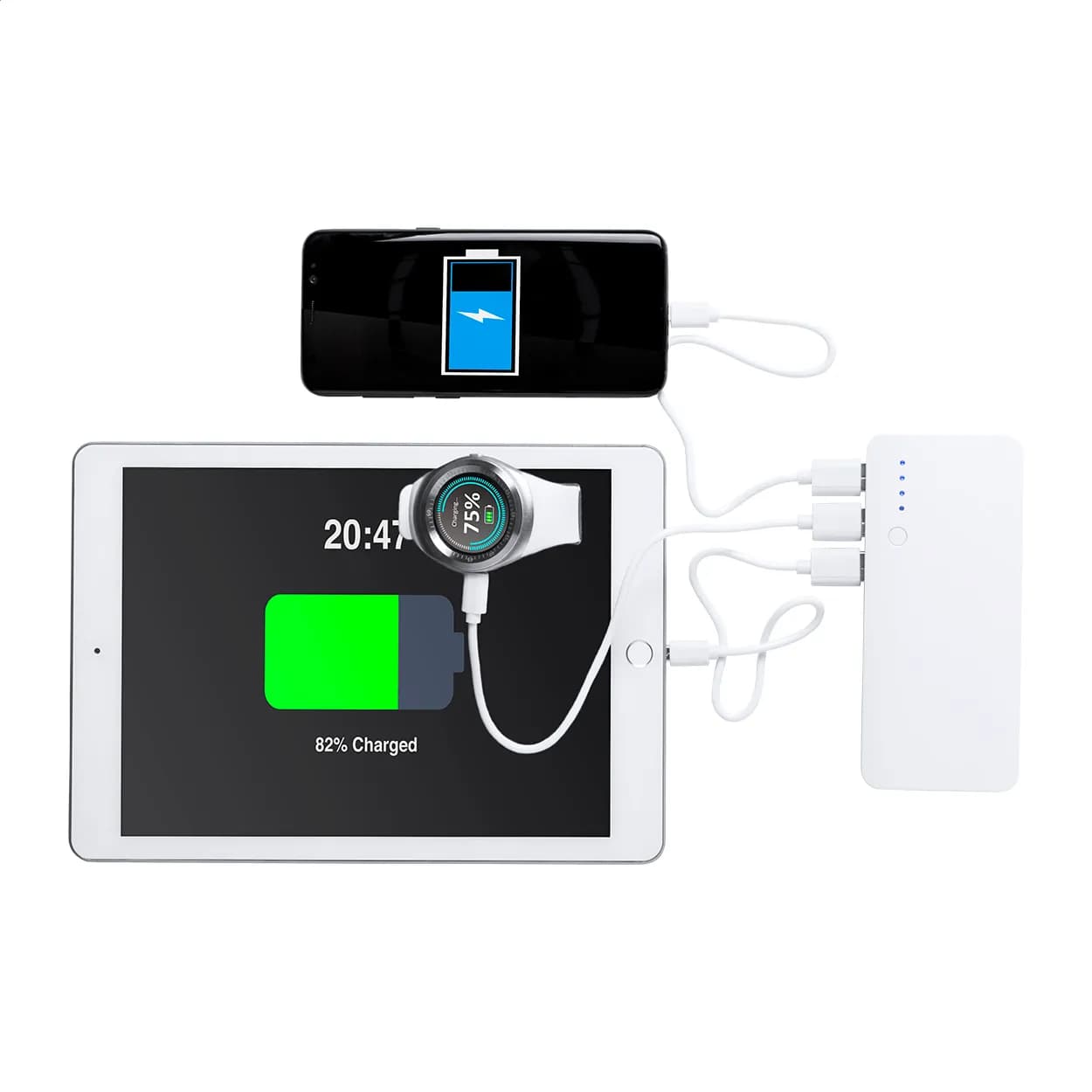 Powerbank - Tenak - blau (-06)