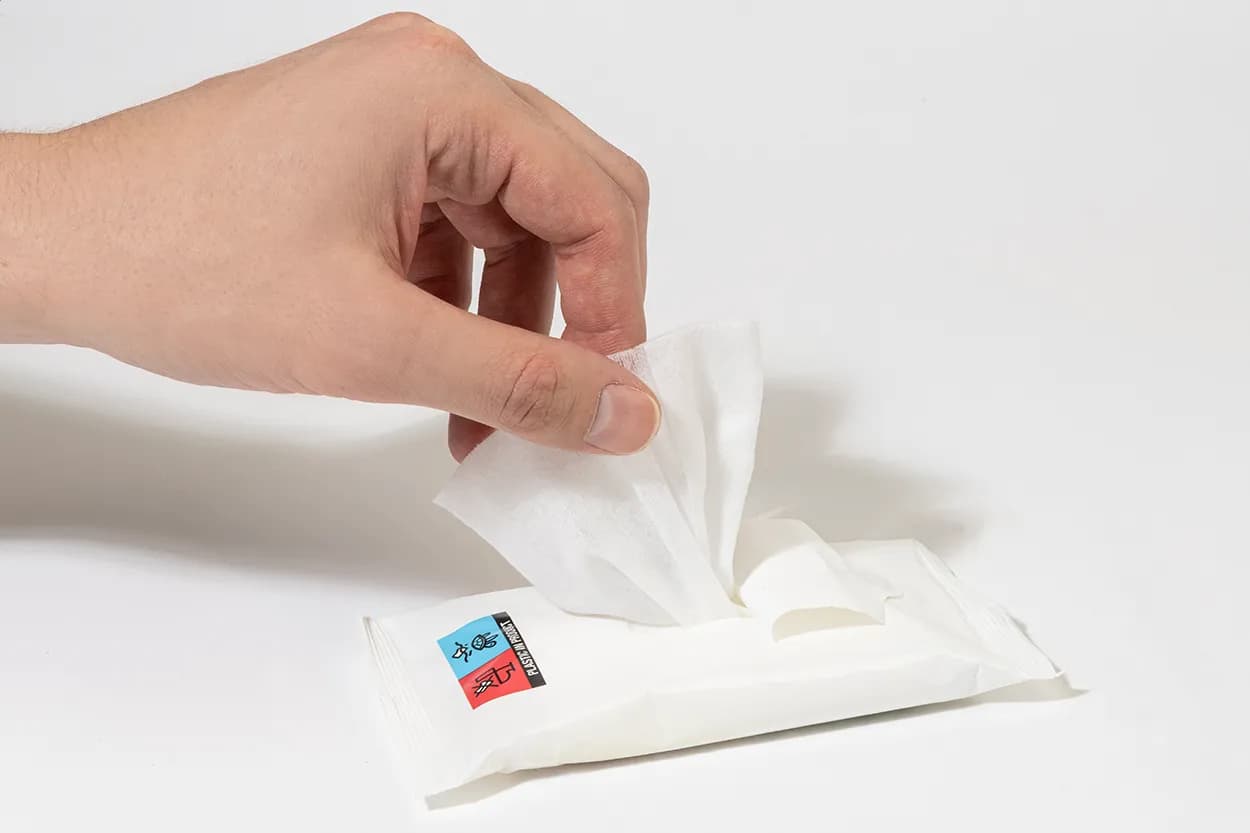 Feuchttücher - Clewip - weiß (-01)