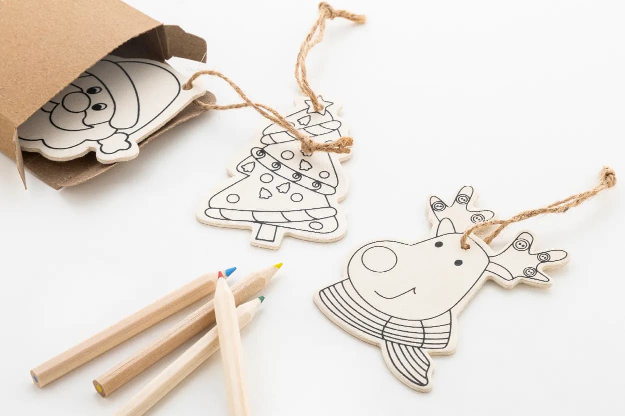 Christbaumschmuck zum Ausmalen - Oppland - natur