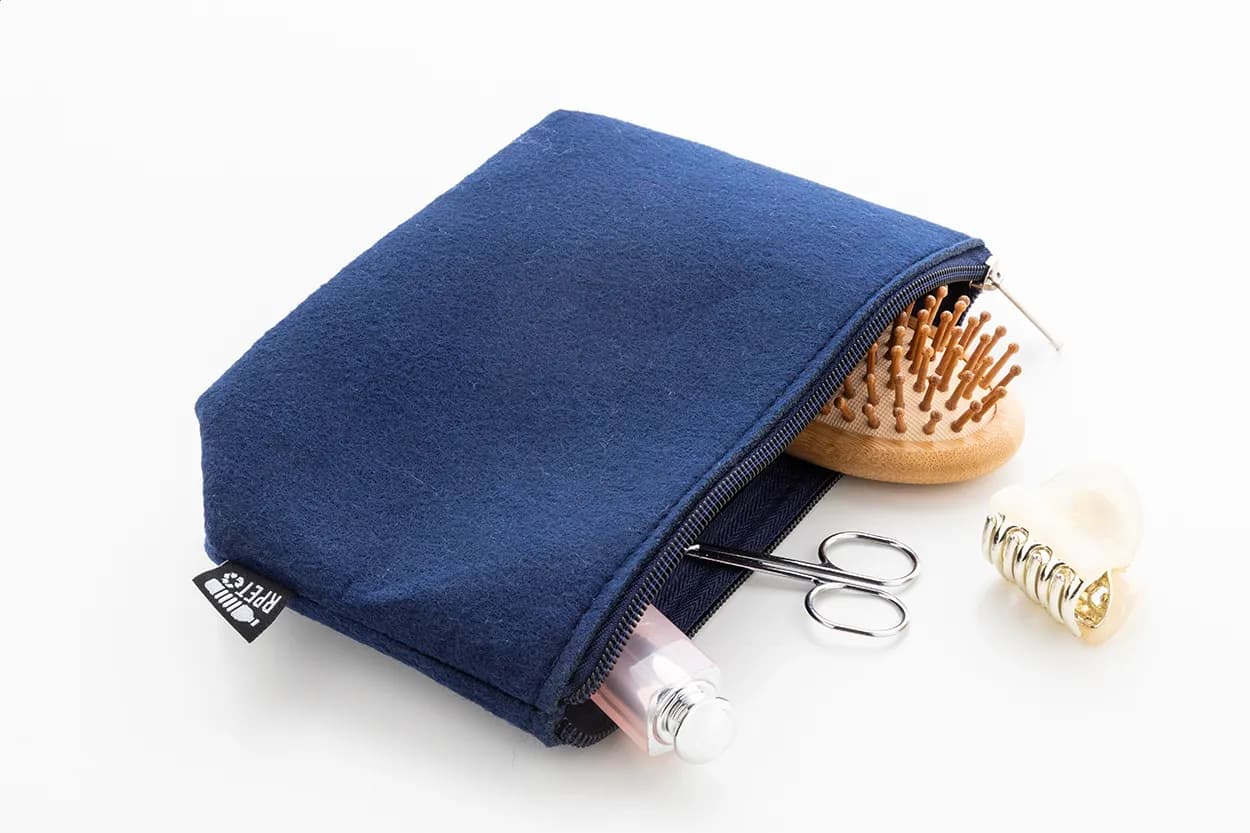 Kosmetiktasche RPET - Refelt Beauty - dunkelblau (-06A)