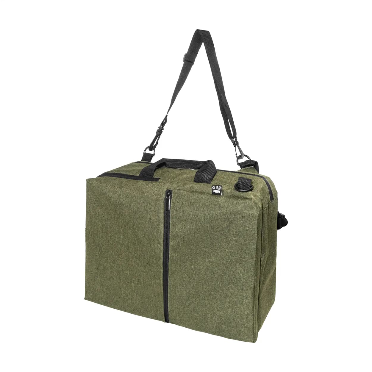 Dokumentenrucksack, RPET - Walton - grün (-07)