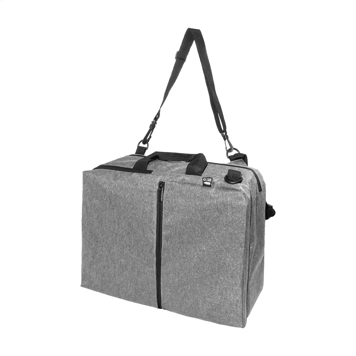 Dokumentenrucksack, RPET - Walton - grau (-77)