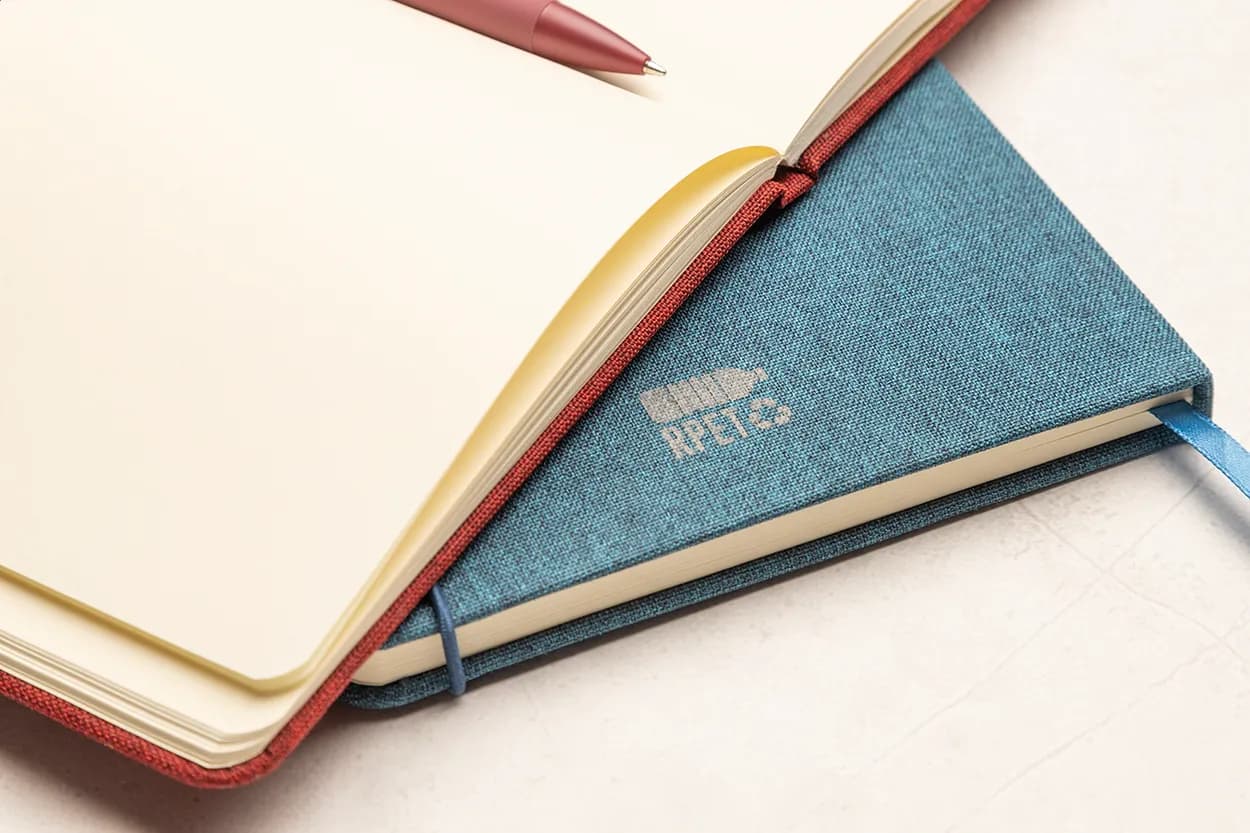 Notizbuch RPET - Gracilis - blau (-06)