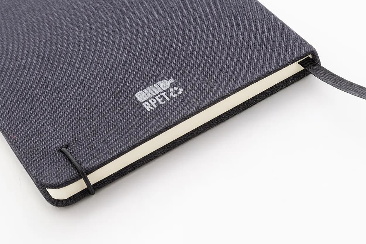 Notizbuch RPET - Gracilis - schwarz (-10)