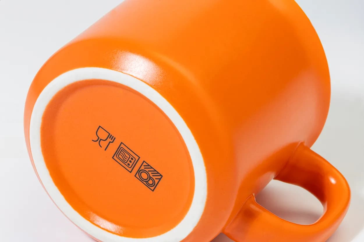 Matter Vintage-Becher - Woodstock Flat - orange (-03)