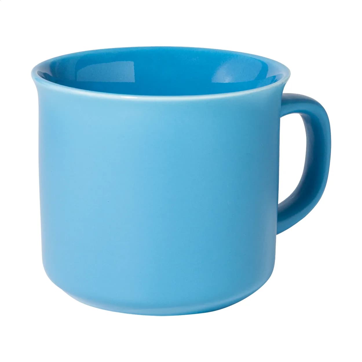Matter Vintage-Becher - Woodstock Flat - hellblau (-06V)