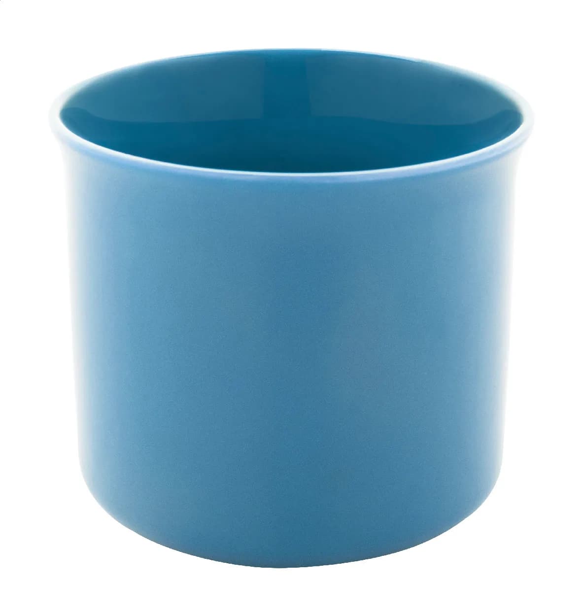 Matter Vintage-Becher - Woodstock Flat - hellblau (-06V)