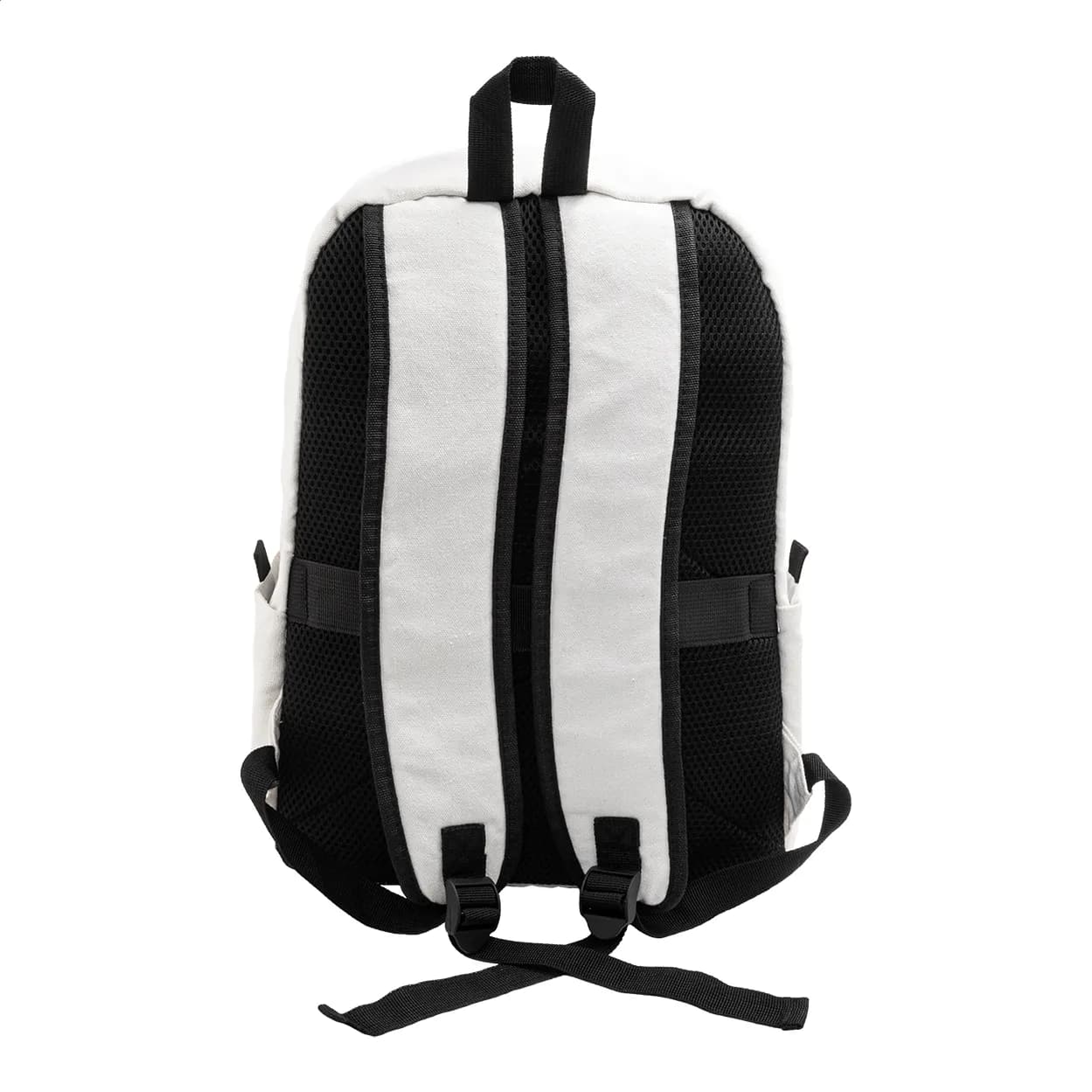 Rucksack aus recyceltem Canvas - Recabak - weiß (-01)