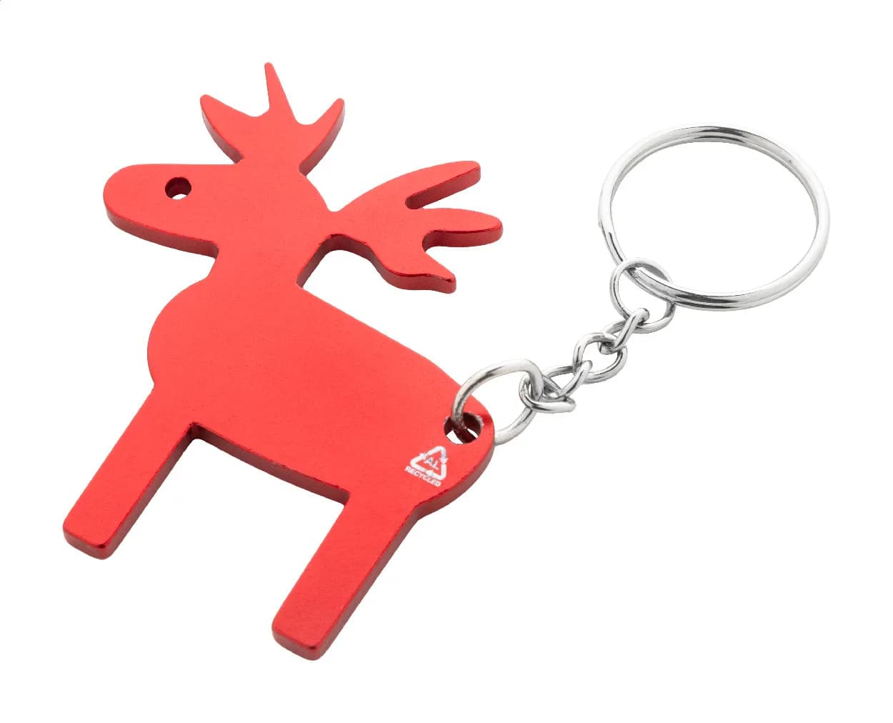 Weihnachts-Schlüsselanhänger - Renkey - rot (-05)