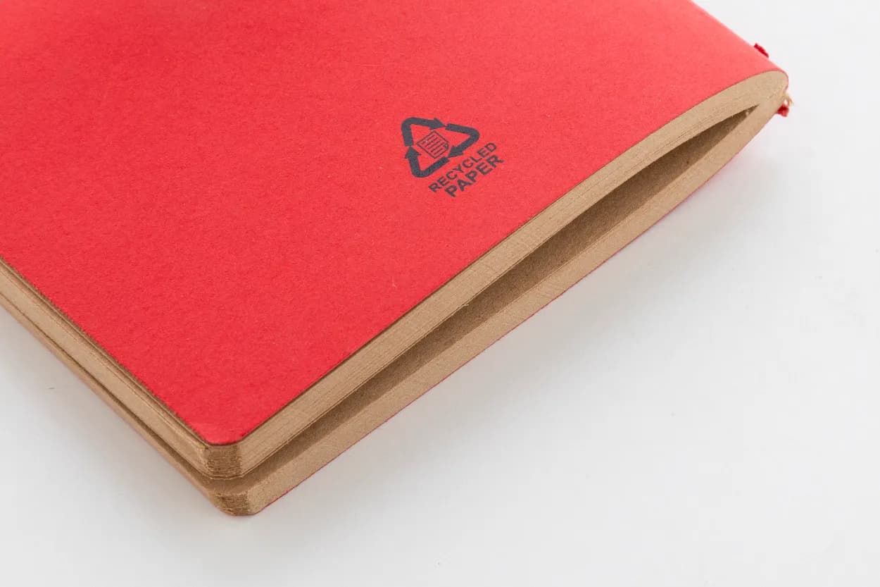 Weinachtliches Notizbuch - Jolbog - rot (-05)