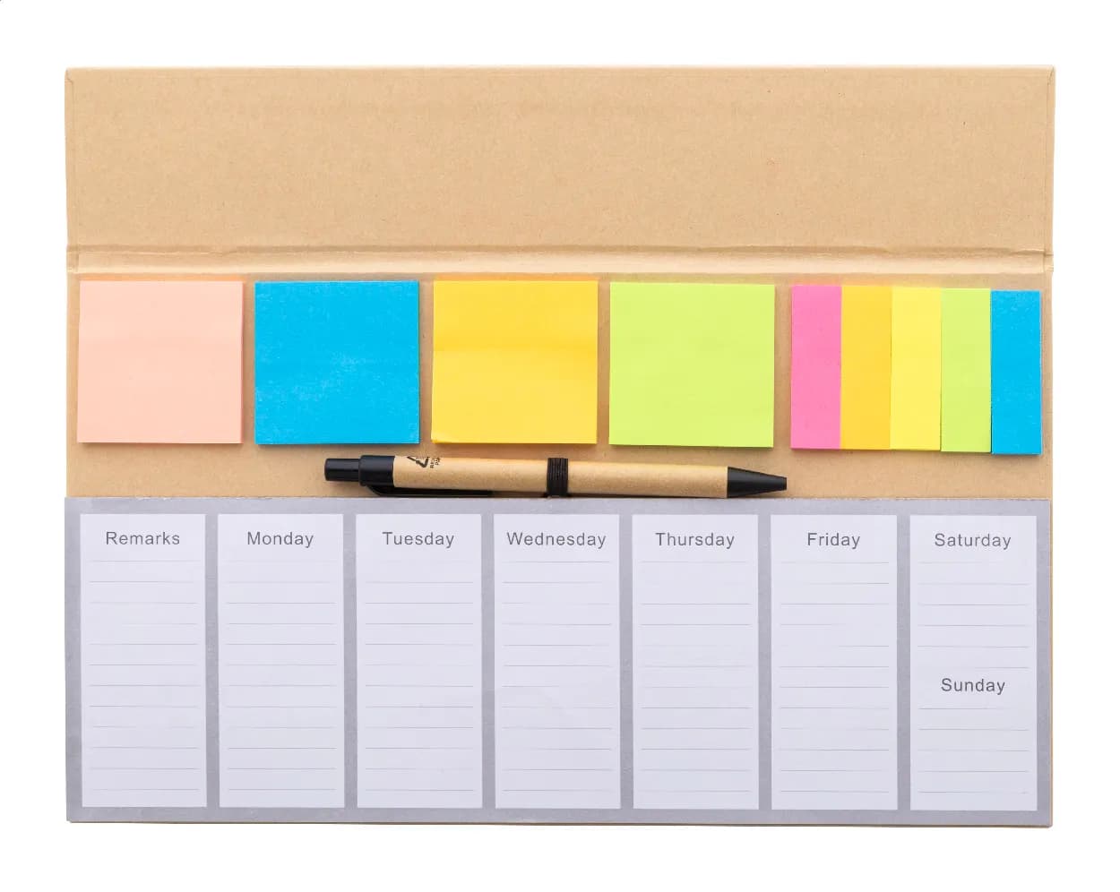 Wochenplaner für den Schreibtisch - Weeknot - natur (-00)