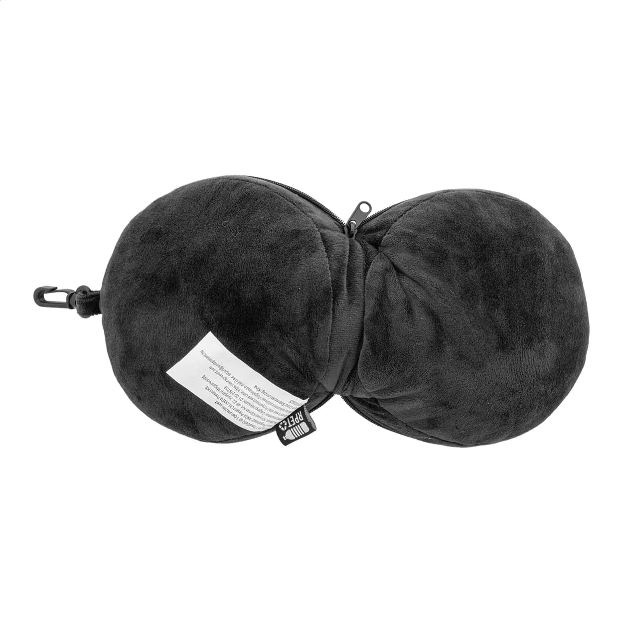 Reisekissen RPET - Dreamfly - schwarz (-10)