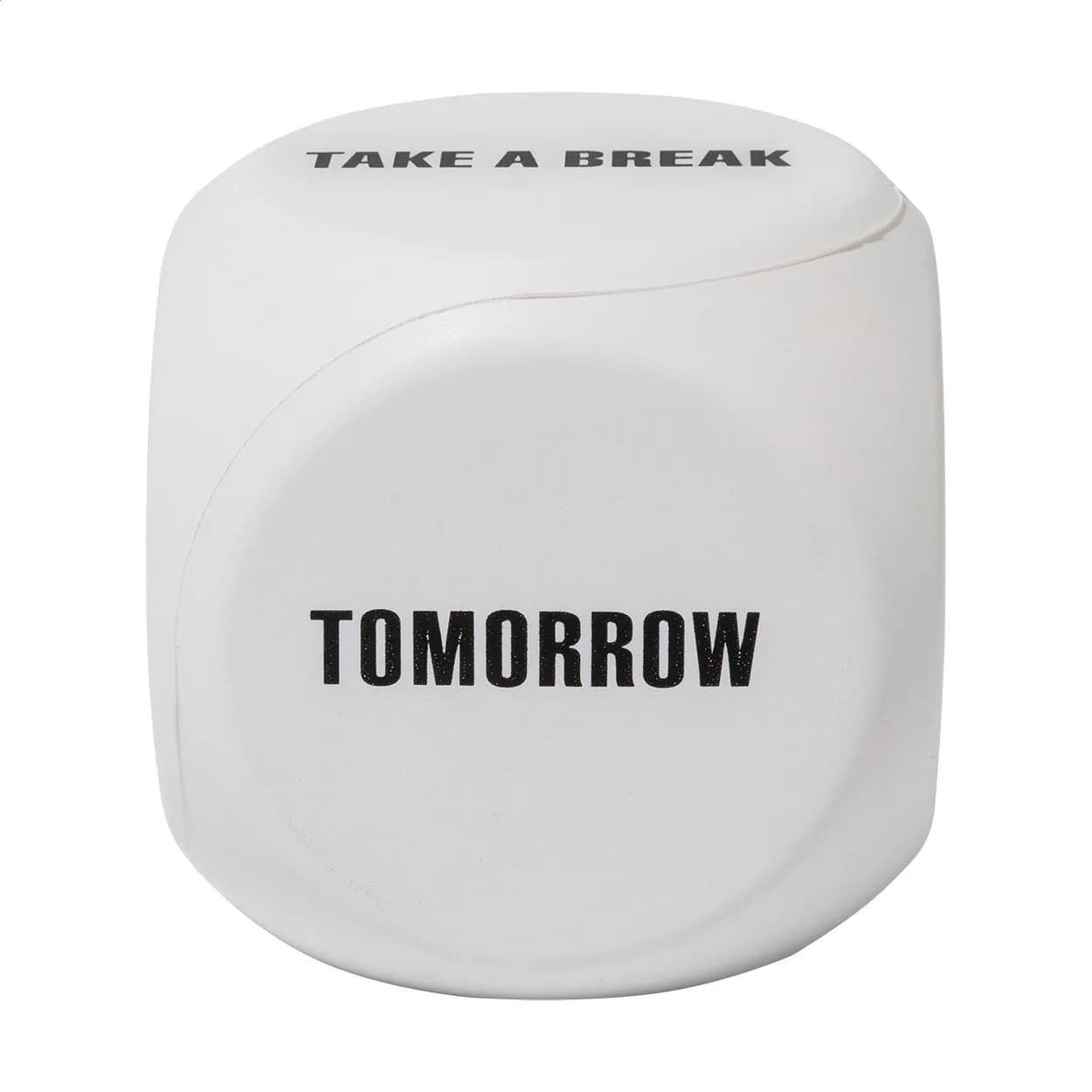 Antistressball / Entscheidungshilfe - Verdict - weiß (-01)