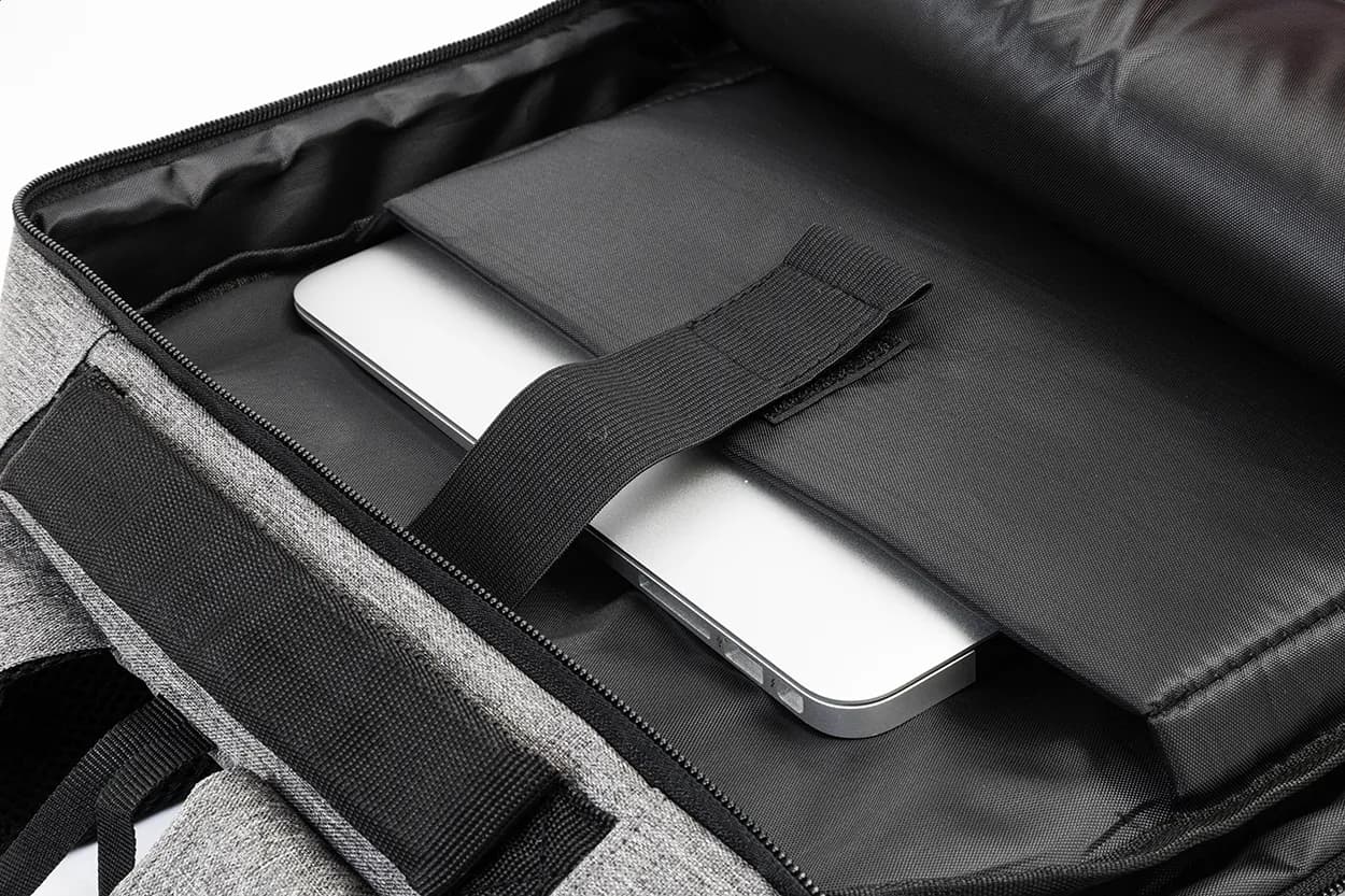 RPET-Rucksack - Dasilva - dunkelgrau (-80)