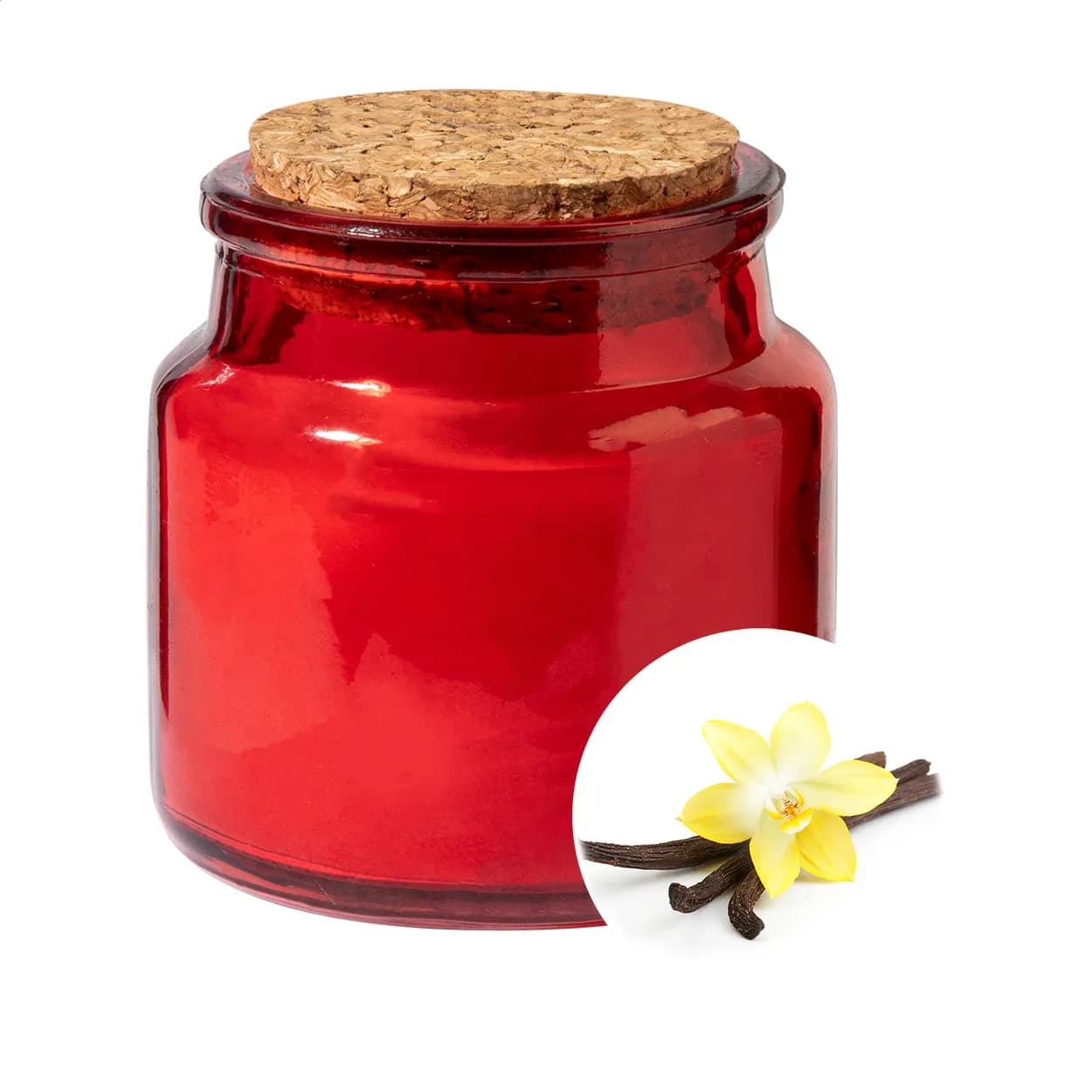 Kerze - Corbama - rot (-05)