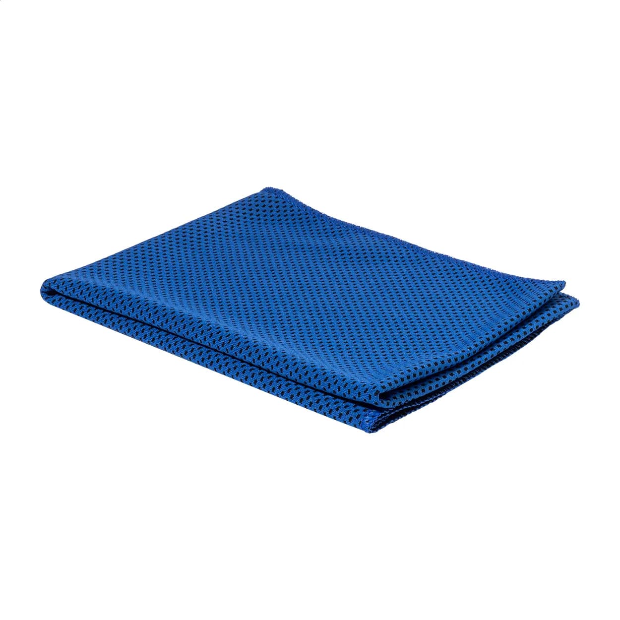 RPET Trinkflasche mit Handtuch - Fitmax - blau (-06)