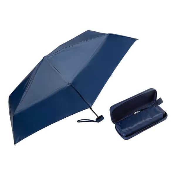 Mini-Taschenschirm aus RPET - Fractus - dunkelblau (-06A)