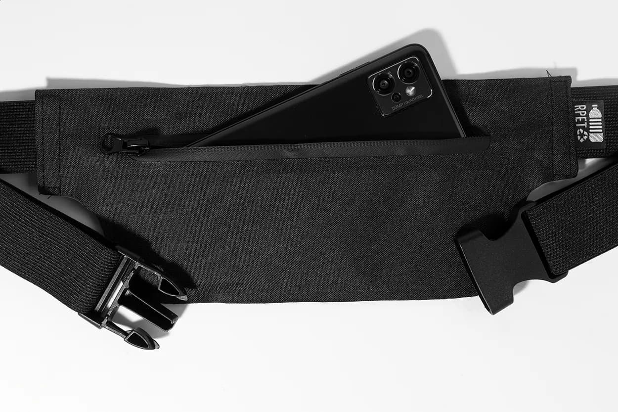 RPET-Gürteltasche - Picohip - schwarz (-10)
