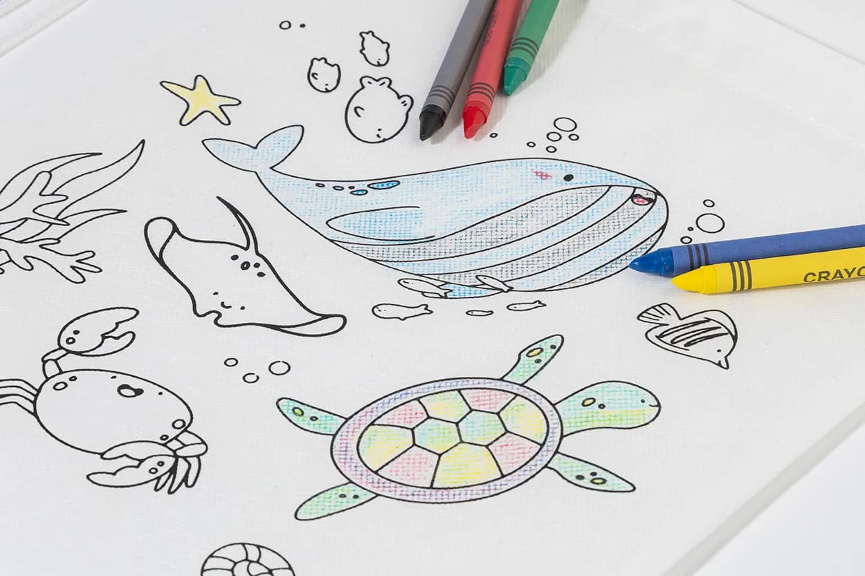 RPET Färbebeutel mit Kordelzug, Tiere - Zocolo - weiß (-B)