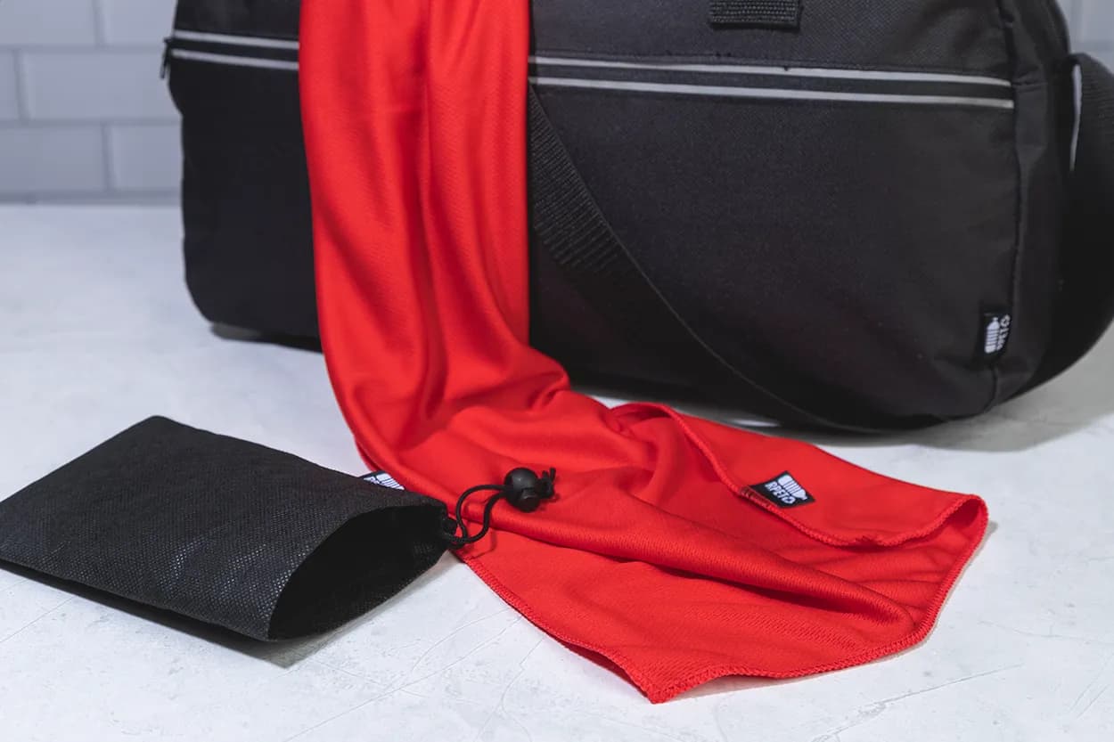 RPET Handtuch - Endure - rot (-05)