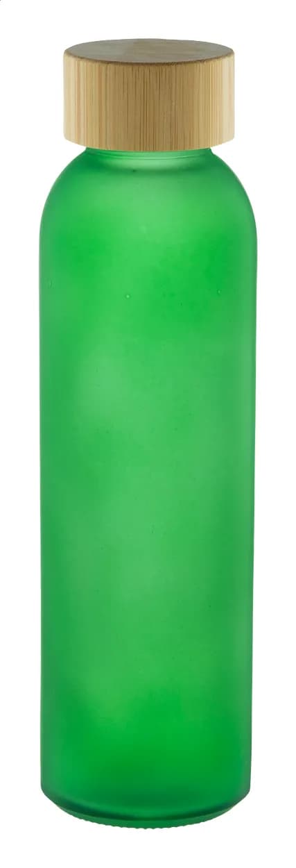 Glas-Trinkflasche - Cloody - grün (-07)
