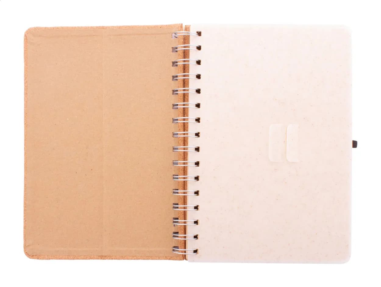 Notizbuch - Querbook - natur