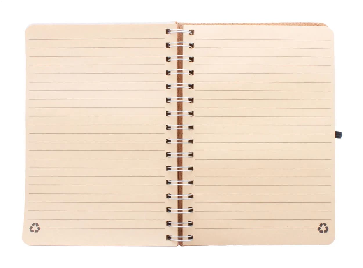 Notizbuch - Querbook - natur