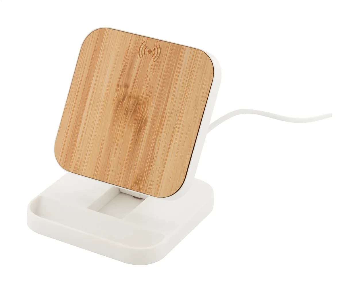 Wireless-Charger/Handyhalter - Rabso - weiß (-01)